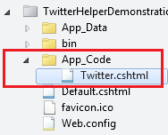 App_Code文件夹