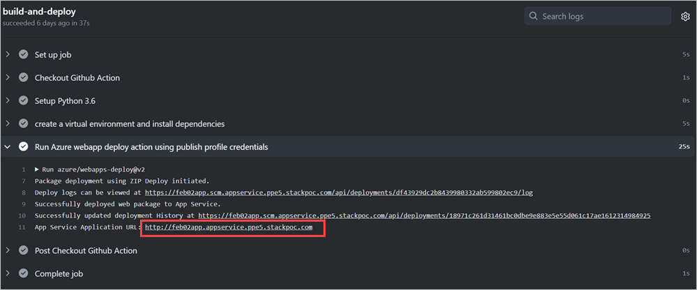 查找 Azure Stack Hub Web 应用 URL