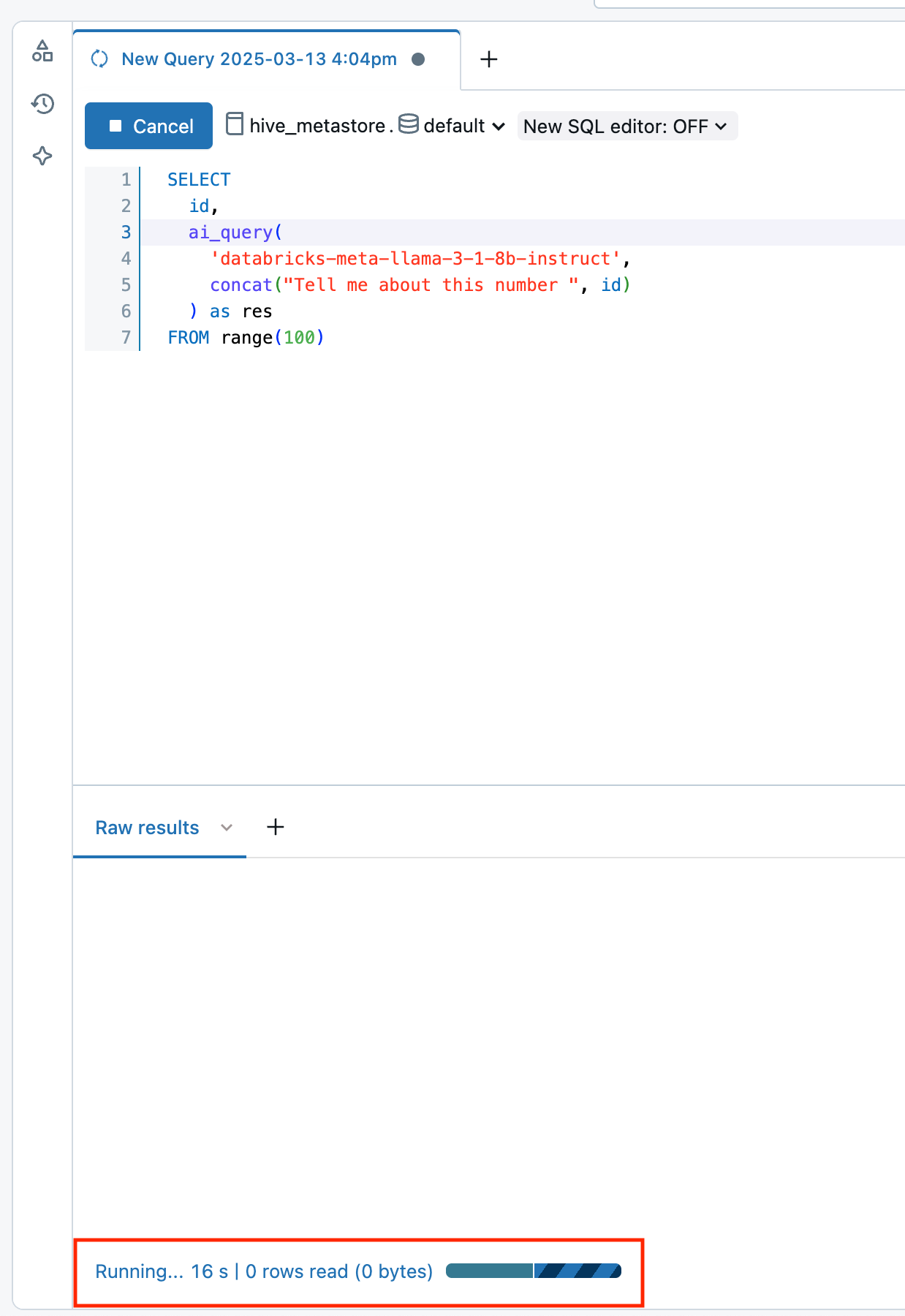 监视 AI 函数进度