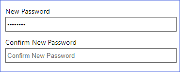 使用具有 password 的声明类型