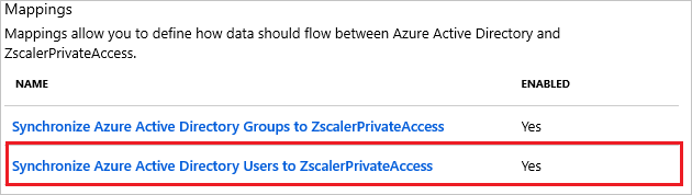 Zscaler Private Access (ZPA) User Mappings