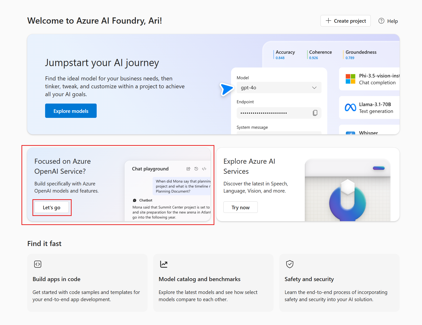 Azure ai foundry azure openai azure ai foundry microsoft learn