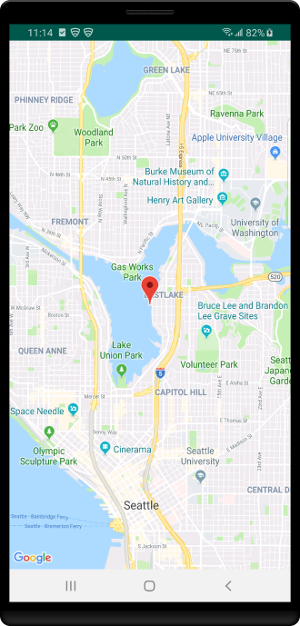 Google Maps 标记