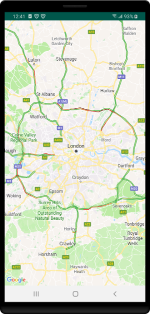 Google Maps 交通状况
