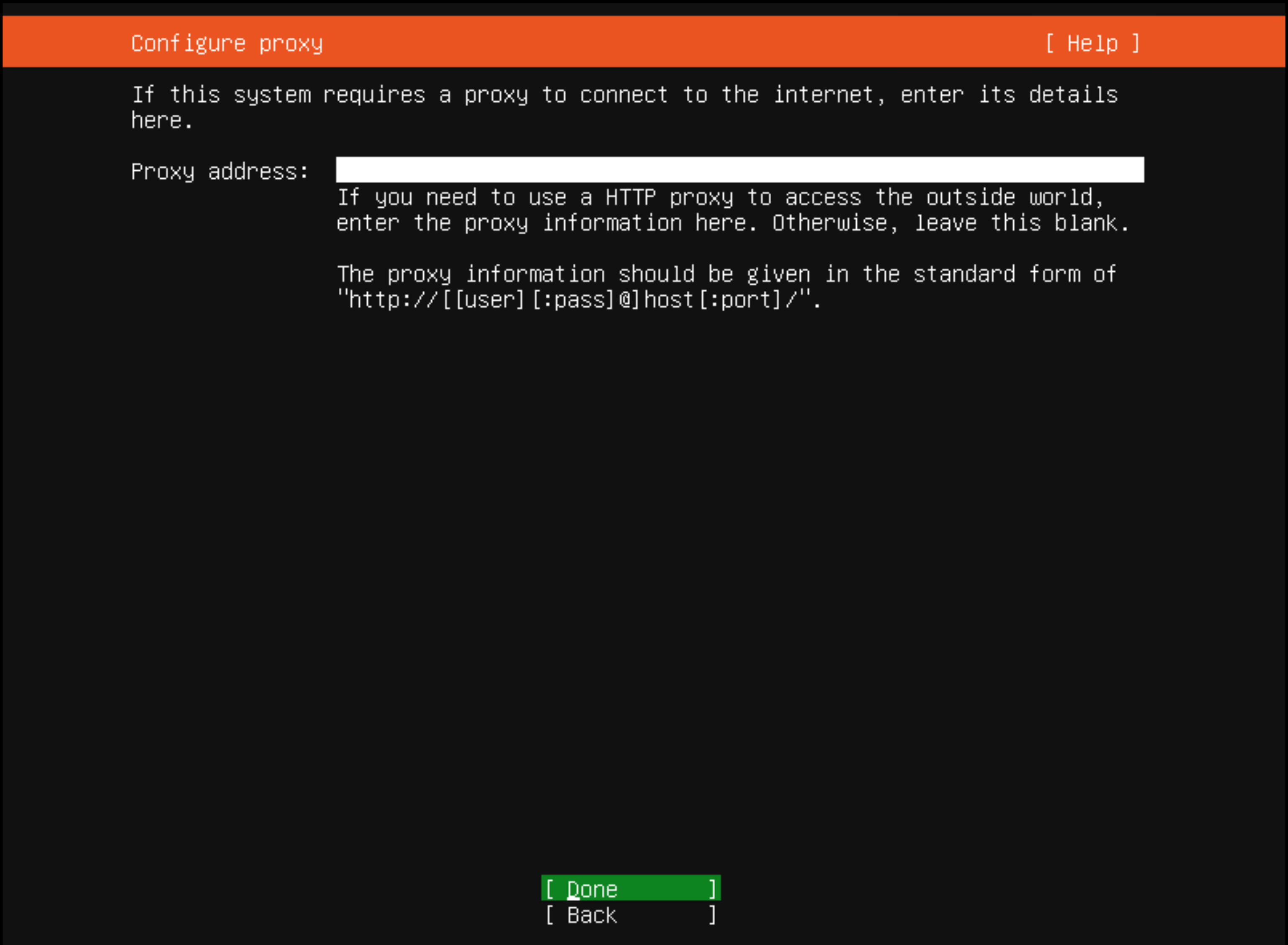 Ubuntu 安装的第九个屏幕截图。