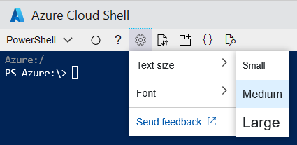 使用azure Cloud Shell 窗口 Microsoft Learn