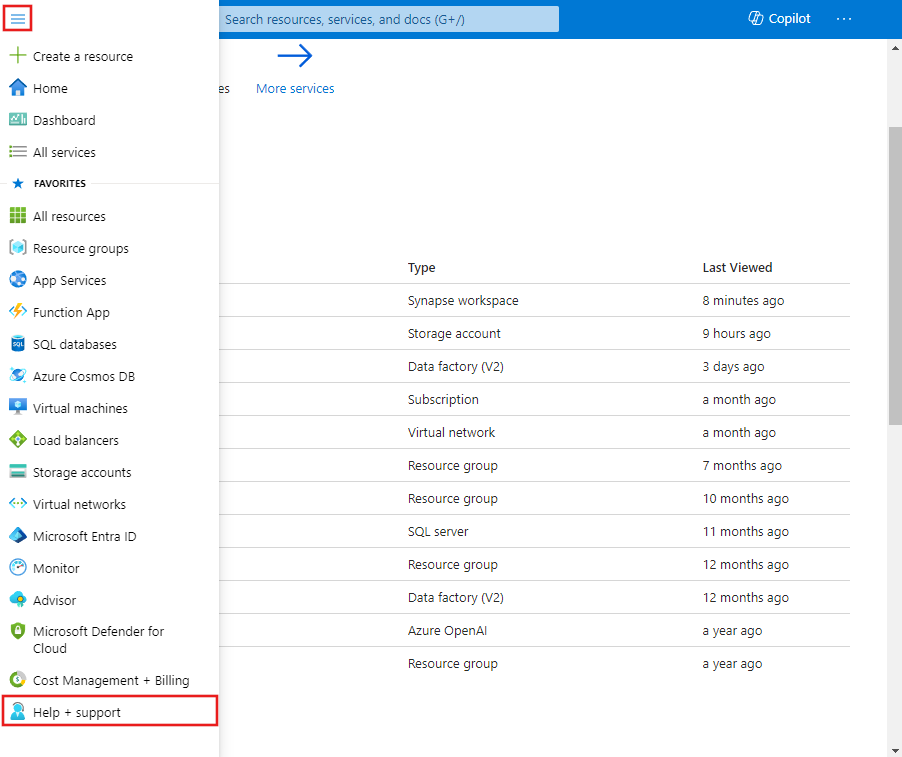 “帮助 + 支持”链接