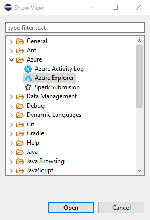 选择“Azure 资源管理器”选项。