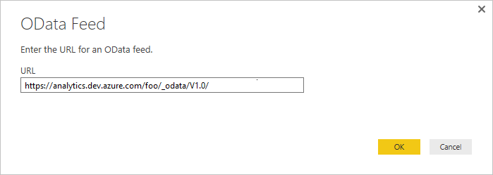 Select OData Feed