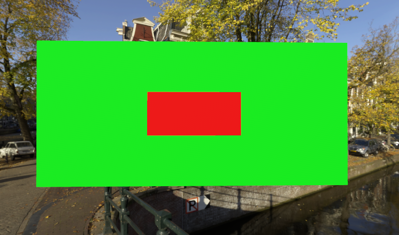 Screenshot displays the red quad precedence with a solid red rectangle.