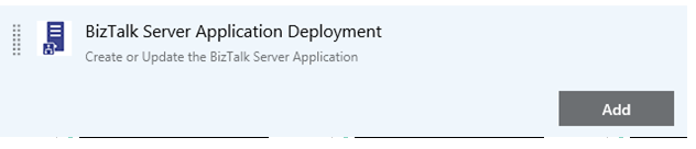 将 BizTalk Server 应用程序部署任务添加到 Azure DevOps 的管道发布中。