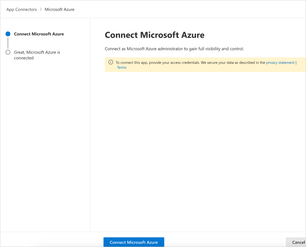 Connect Azure.