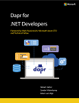 《面向 .NET 开发人员的 Dapr》电子书封面缩略图。