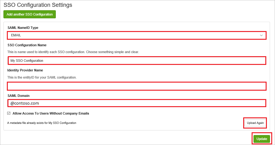 UltiPro Perception SSO 配置。