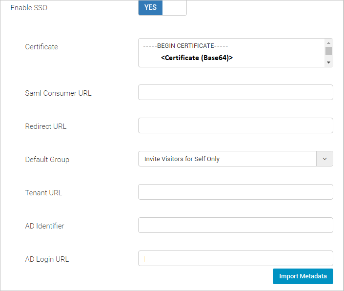 CloudGate SSO 设置