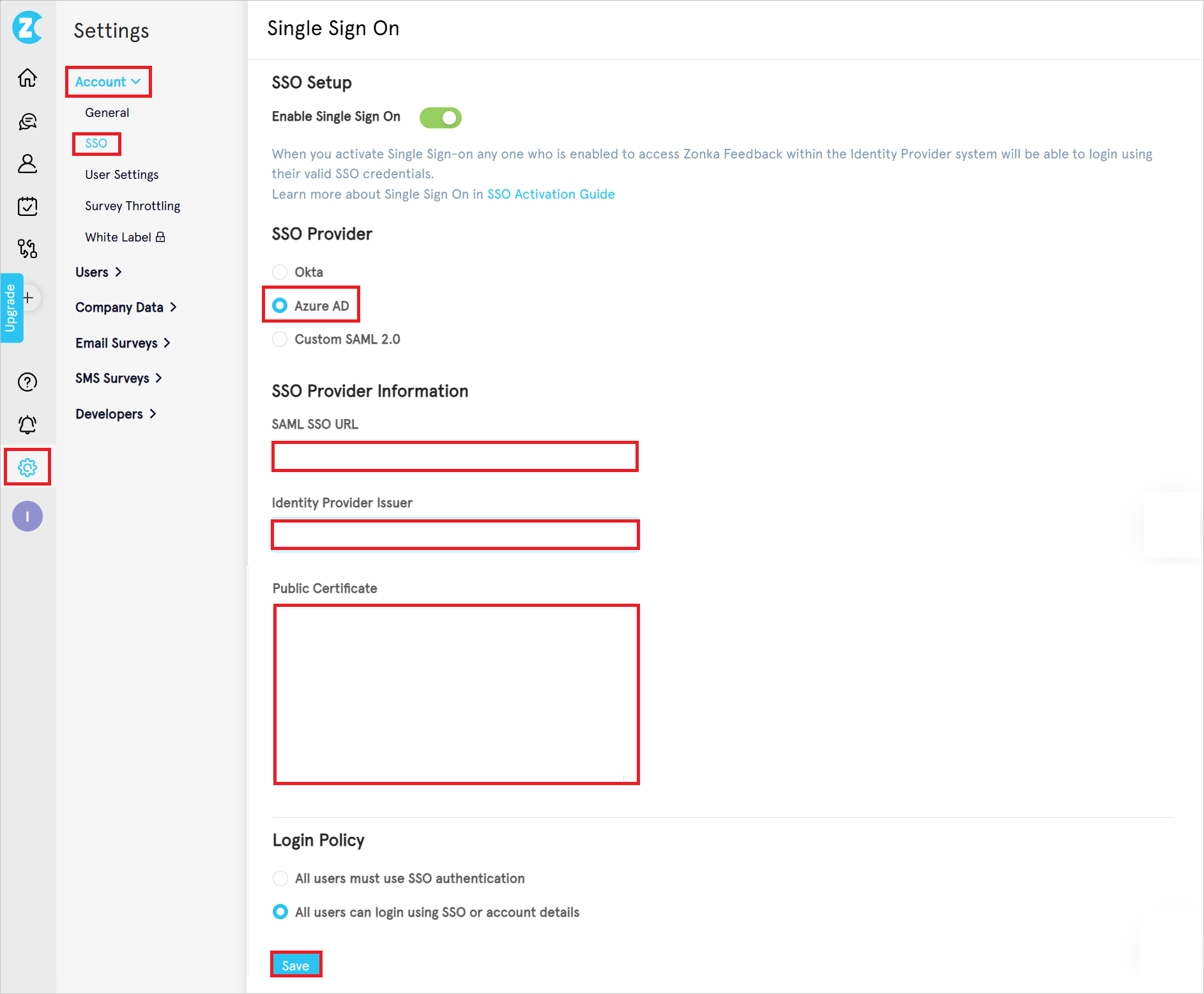 屏幕截图显示了配置的设置。