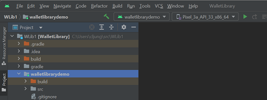 Android Studio 的屏幕截图。
