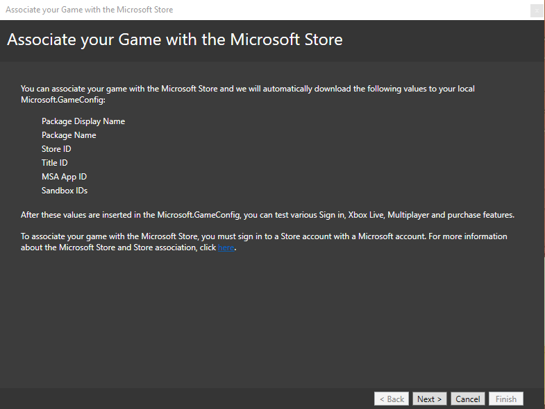 Microsoft Store 关联向导