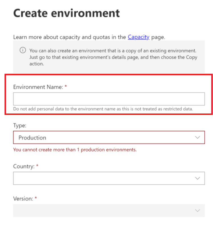 Business Central Admin Center 设置
