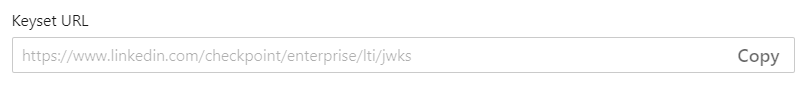 Copy Keyset URL