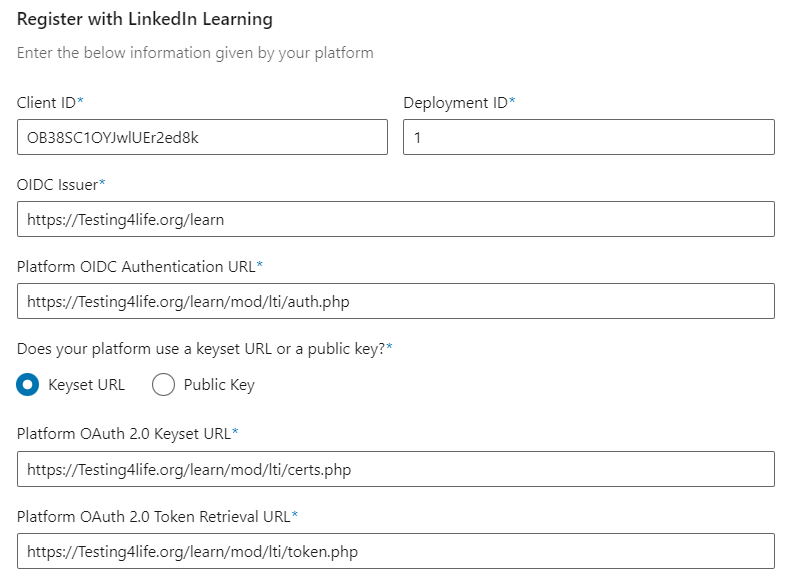 Register with LinkedIn Learning