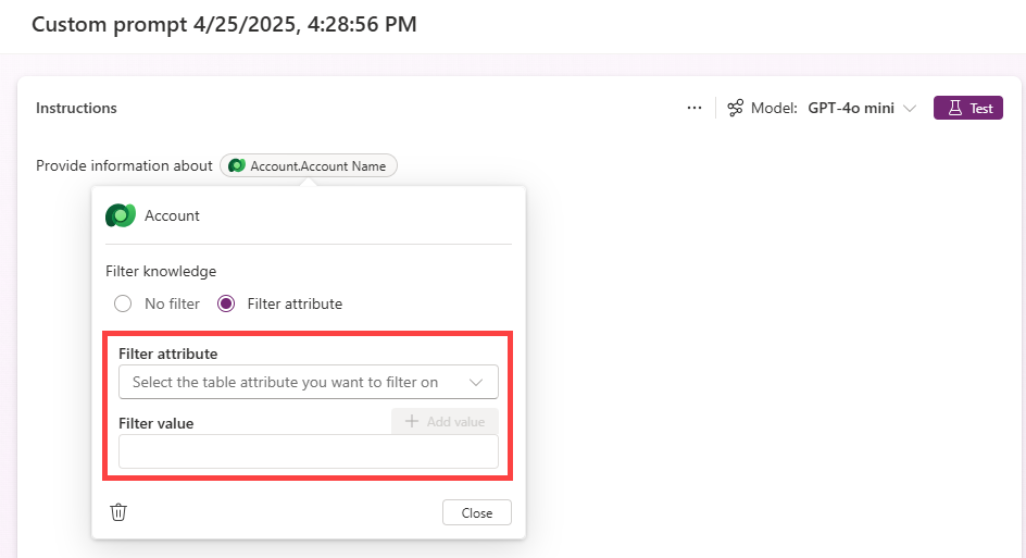 如何筛选列值的屏幕截图。