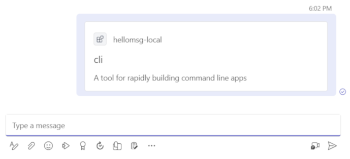 屏幕截图显示聊天中发送的搜索结果。