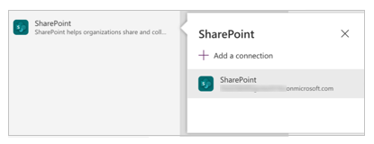 SharePoint 连接。