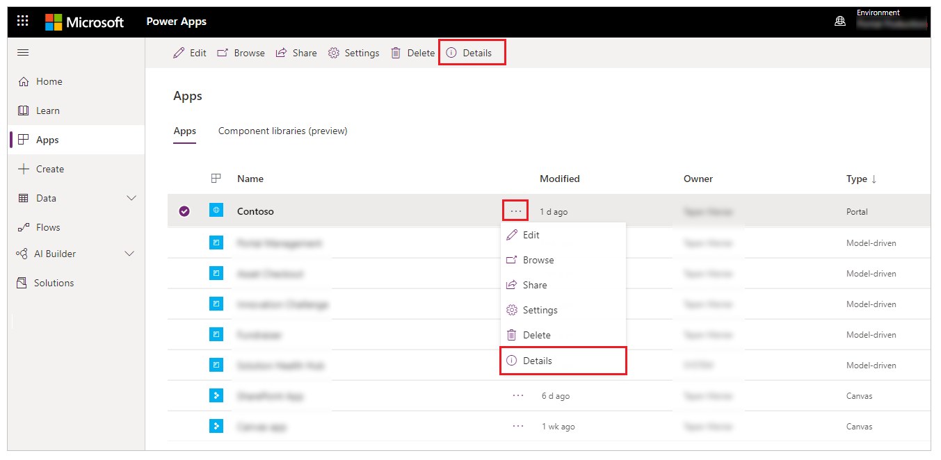 选择详细信息 选择详细信息。