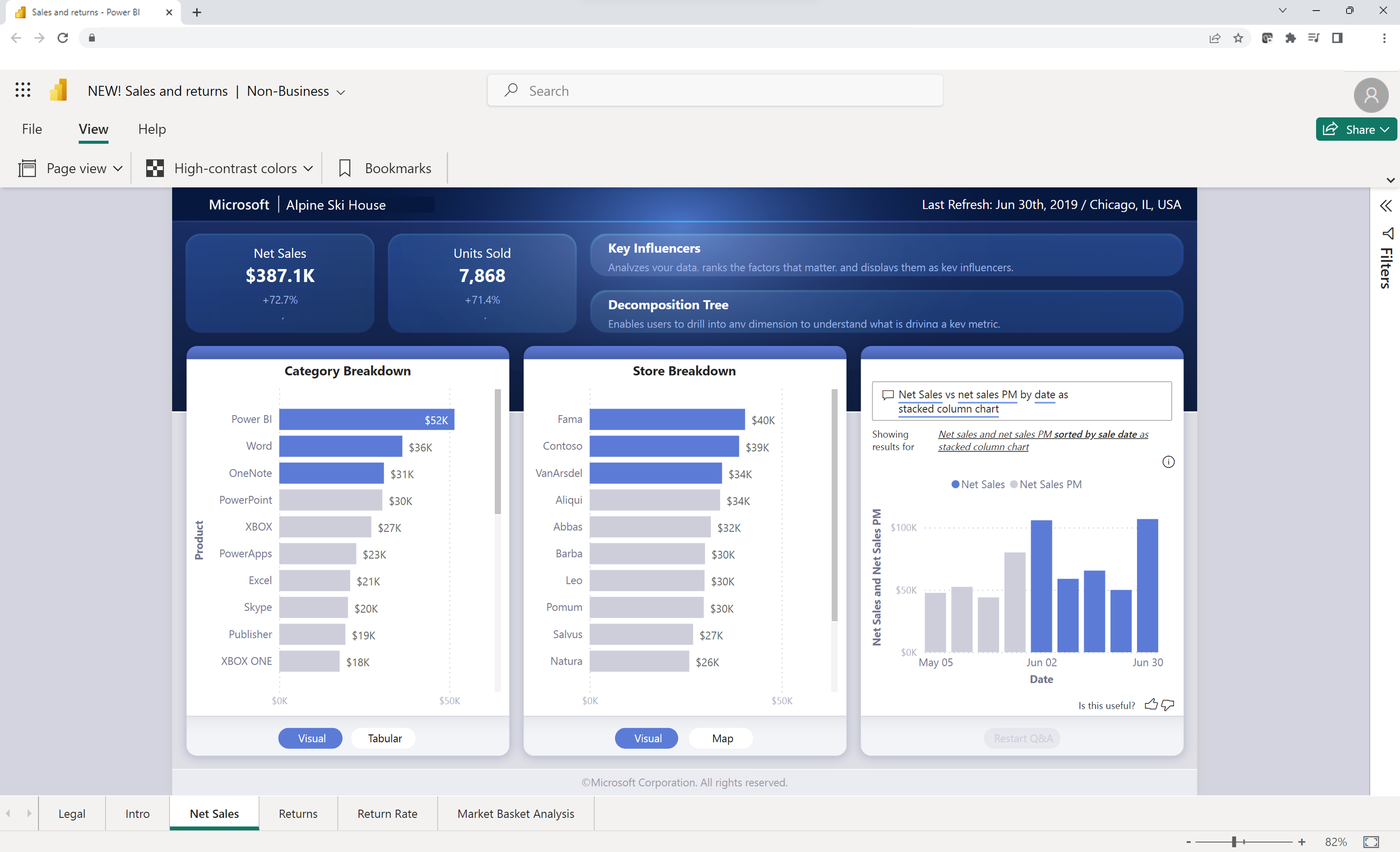 Power BI 文件的新名称的屏幕截图。