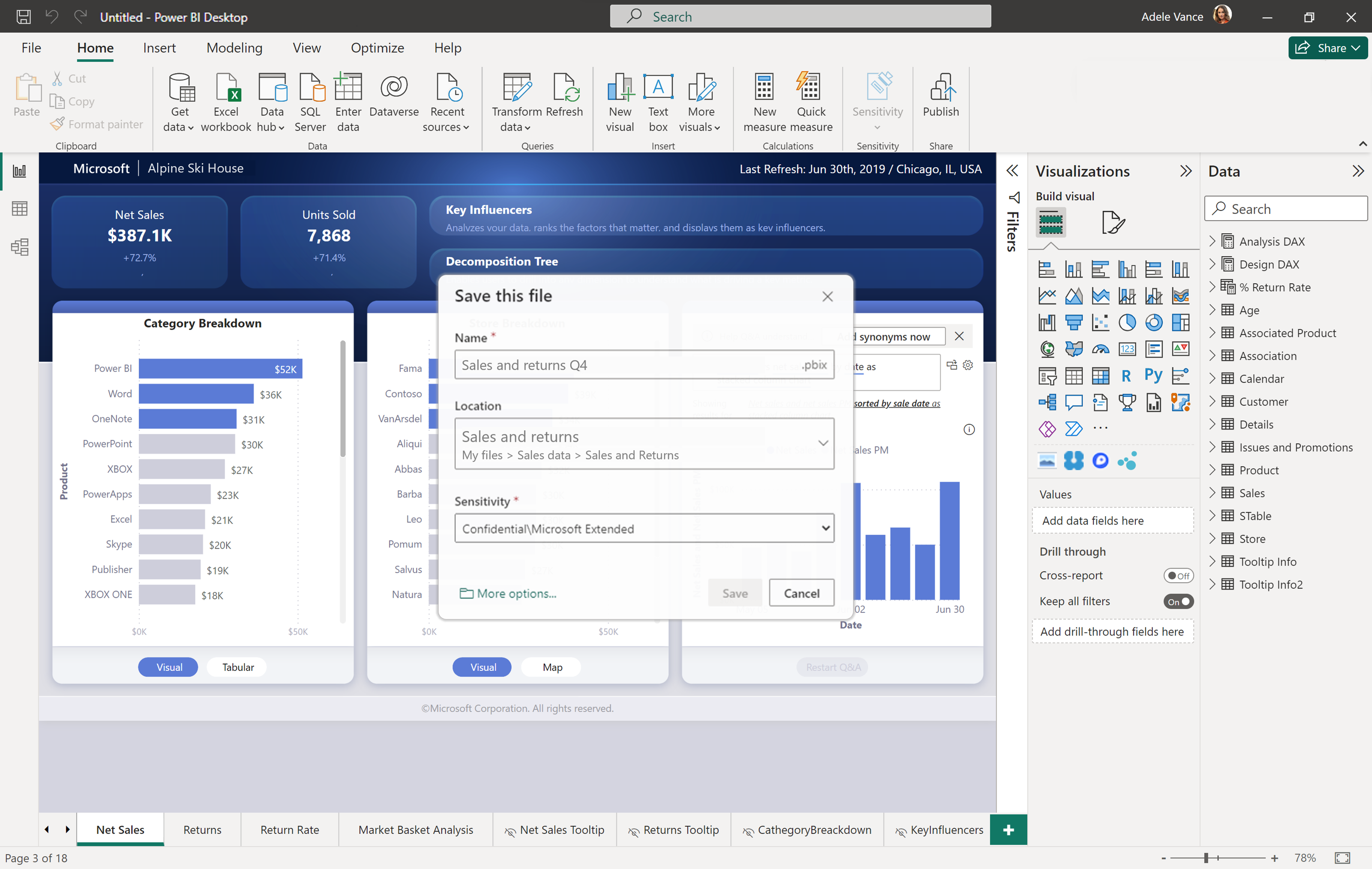 Power BI Desktop OneDrive 和 SharePoint 集成 Power BI Microsoft Learn