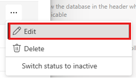 在“管理关系”对话框的上下文菜单中选择“编辑”以编辑现有关系的屏幕截图。