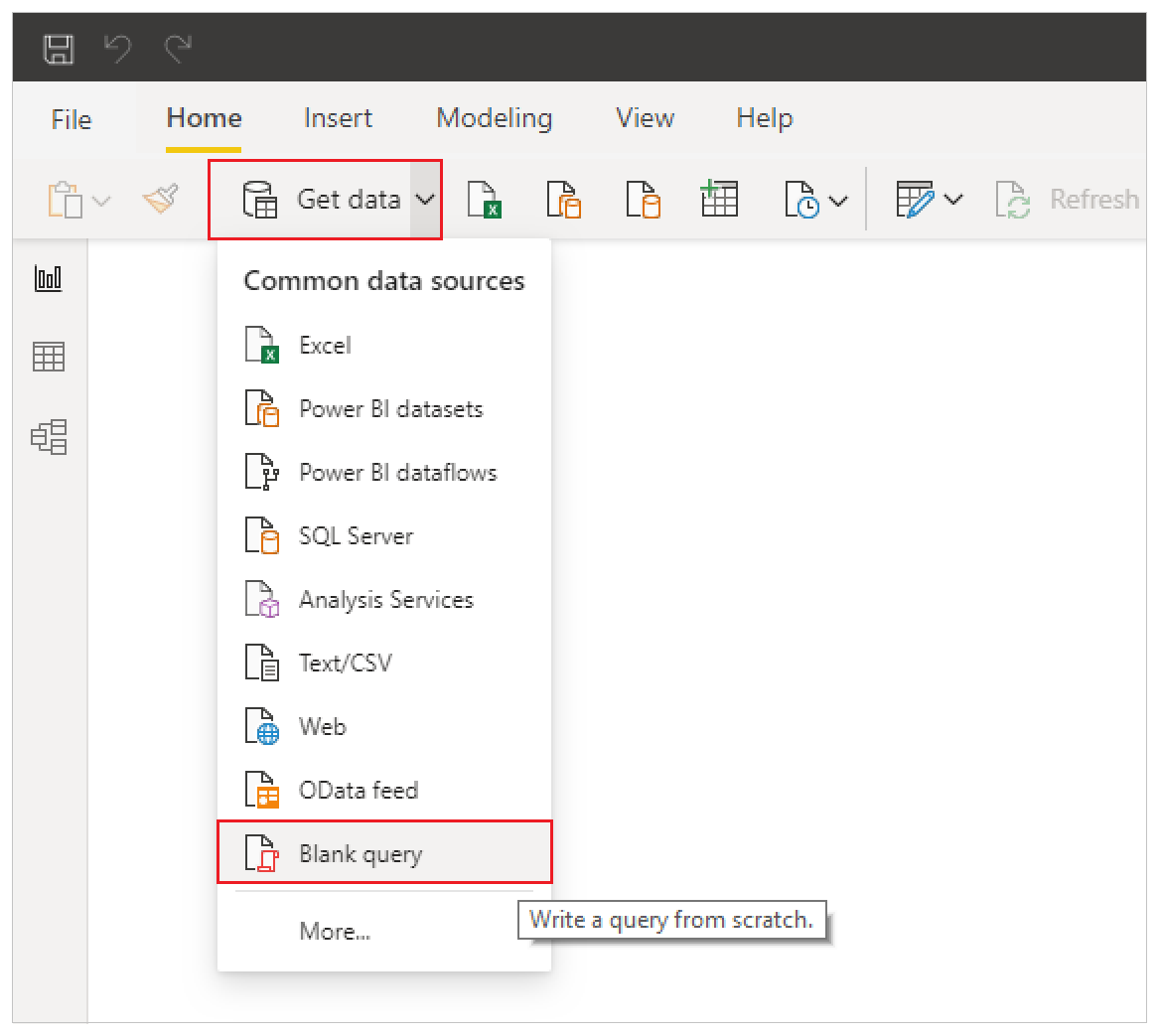Power BI 空白查询 Power BI 空白查询。