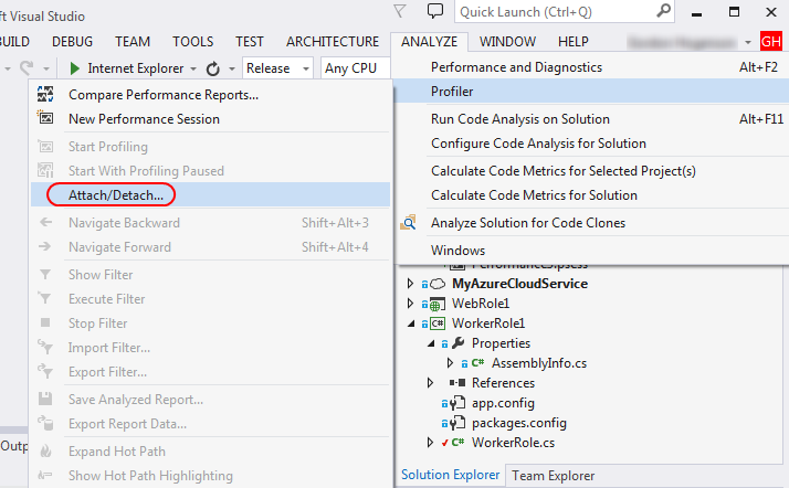 附加个人资料选项