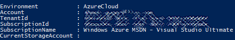 Azure 账户