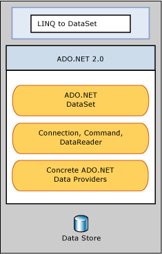 LINQ to DataSet 基于 ADO.NET 提供程序。