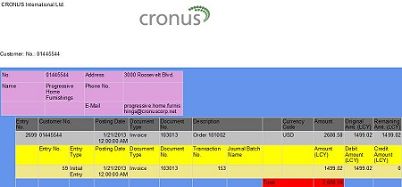 MicrosoftDynamicsNAV_Logo_Company Report with logo and company name