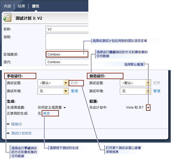 计划属性