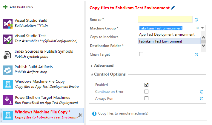 生成定义、复制测试