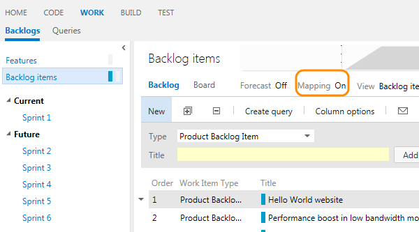 Open the mapping pane Open the mapping pane