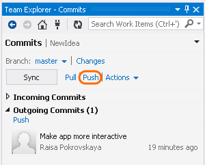 Push changes