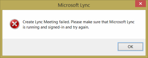 Outlook 2013 错误详细信息的屏幕截图。