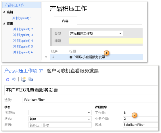 估计工作量和业务价值