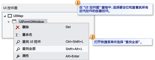 定位所有后代控件