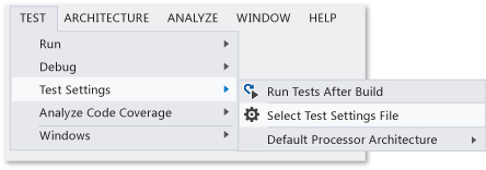 RunSettings-1 Enabling a run settings file