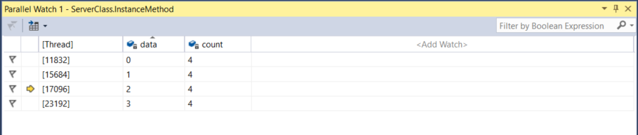 ParallelWatchWindow Parallel Watch Window