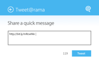 共享目标应用用户界面