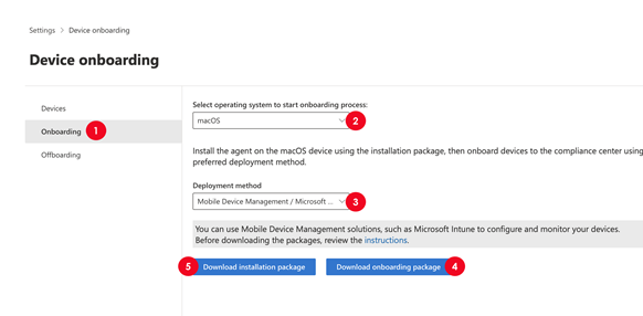 “Microsoft Intune配置设置”选项卡的屏幕截图，其中填充了所有字段。