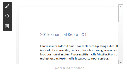 显示 Word 文档的文件查看器 Web 部件的图像