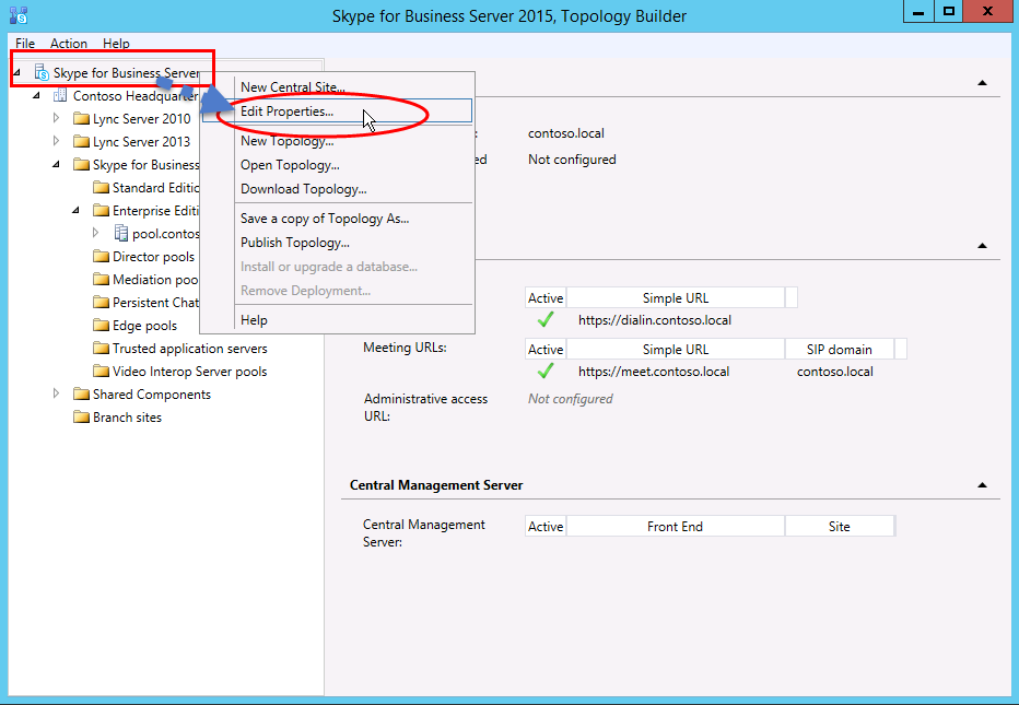 Развернуть skype for business server 2015